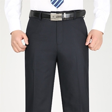 S6002春夏新款2023年男士中老年宽松直筒长裤商务休闲裤子P49，男装休闲裤，电商B360