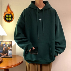 重磅华棉复合连帽卫衣加绒加厚WJ4351-特P47/常规W4263-特P42，男装卫衣，电商A007