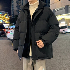 ！2025秋冬新款男士假两件棉衣加厚保暖棉服外套MY1248特P85，男装棉衣，电商B220