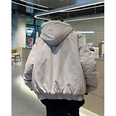 美式帆布座山雕冬季短款棉服男夹克保暖棉袄情侣外套MF292-P120，男装棉衣，星座412-3