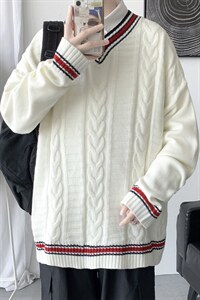 毛衣男韩版潮流时尚V领量大有差价主推款A161-2-M2050-P65图片