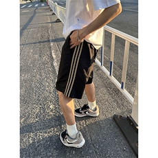 大量现货小众设计感侧边条纹休闲裤男女款百搭速干裤DK708-P40，男装休闲裤，电商A178