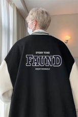 摇粒绒棒球服男大码开衫卫衣男夹克BF86295-P65，男装夹克，电商A040