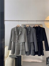 有趣的套装～不爱温柔就爱酷，女装职业装，GN