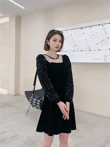 （现货）连衣裙,女装连衣裙,伊娜蕾尔