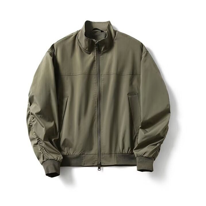 网络图现货复古棒球服外套男春秋季休闲工装飞行员夹克JH510-P46,男装夹克,星座715-7