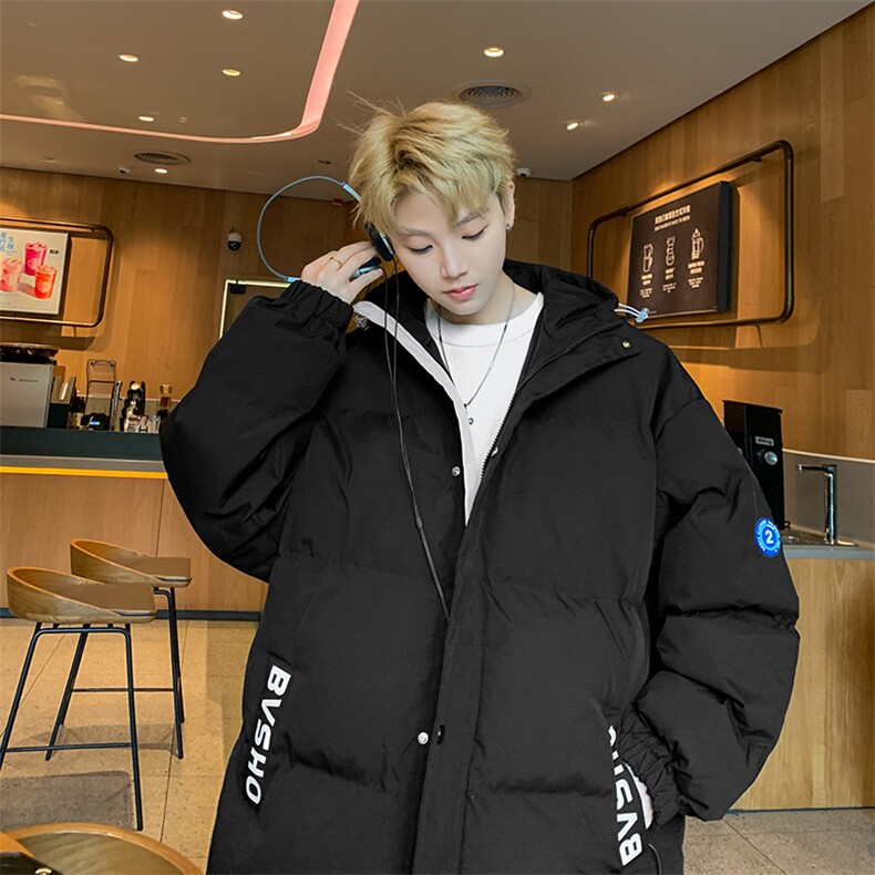 冬季宽松/连帽休闲外套潮加厚棉衣XZ102B-1M2305-P125,男装棉衣,星座102B-1