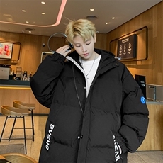 冬季宽松/连帽休闲外套潮加厚棉衣XZ102B-1M2305-P125，男装棉衣，星座102B-1