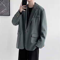 春秋季新款男士港风宽松休闲潮流西装韩版痞帅小西服外套XZ01-P90，男装西服，星座505-3