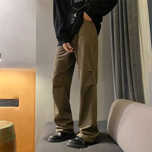 男时尚潮牌休闲裤青春流行宽松型直筒潮港风秋季工装裤SC30P42图片