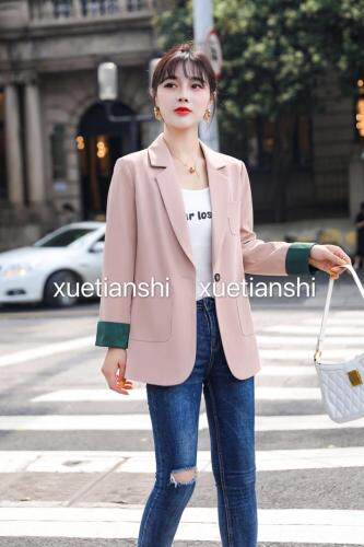 【现货】春装韩版时尚休闲女装小西装，女装西装，雪天使