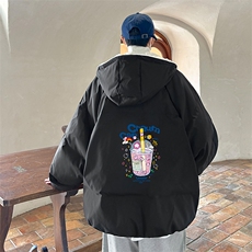 控128加绒面包服男大码羊羔毛棉衣男MY16332-P100，男装棉衣，电商A040