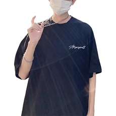 短袖男t恤纯棉夏季宽松2025新款打底衫百搭青少年体恤潮TX535-P28，男装T恤，星座505-3