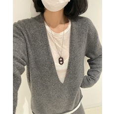2025新款舒适时尚百搭长袖女士，女装针织衫/毛衣，忠诺羊绒