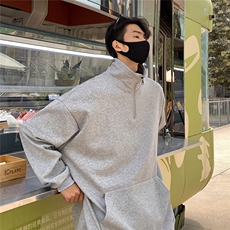 2025重磅冲锋衣内胆半拉链翻领POLO衫大码M-5XL卫衣男WY77077P65，男装夹克，星座227-7