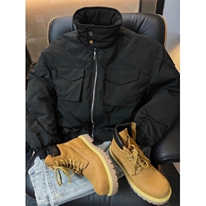 网图美潮骑兵服boxy正肩版硬汉工装夹克棉服外套W1879/特P90，男装夹克，电商B350