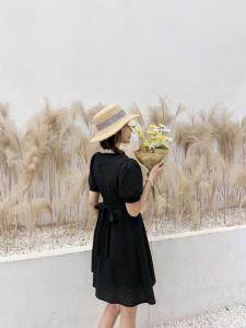 提花连衣裙，女装连衣裙，天使公主