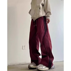 wassuphappy美式冲锋裤男士春秋款夏季薄款户外运动裤休闲长裤子，男装休闲裤，星座1001-1