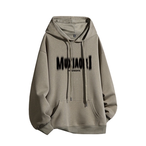 得物供货、复合重磅420克现货连帽卫衣宽松HD019-1-HML459-特P45图片