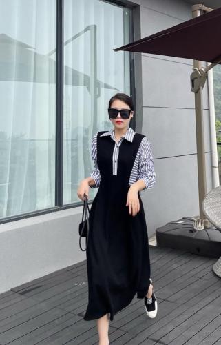 【现货】韩昕秋季新款运动休闲连衣裙,女装连衣裙,韩昕