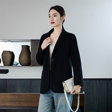 时尚百搭羊毛女士双面呢外套 显瘦修身秋冬季新款大衣,女装双面呢大衣,岳达羊绒, 时尚百搭羊毛女士双面呢外套 显瘦修身秋冬季新款大衣,女装双面呢大衣,岳达羊绒,