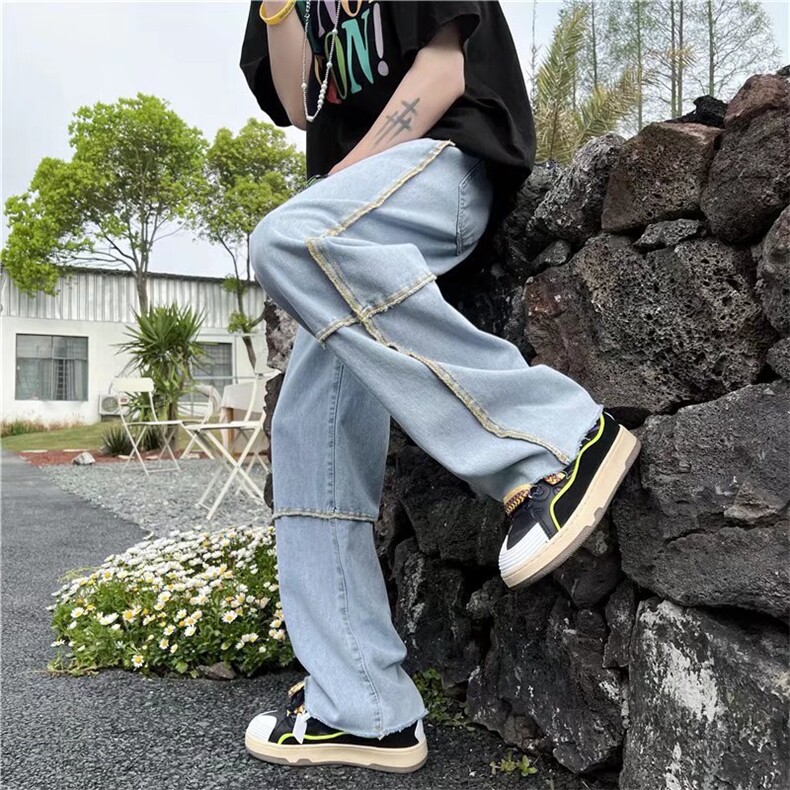 潮流春季牛仔裤男牛仔长裤T275P38,男装牛仔裤,星座1116-2