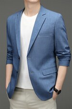 西服男薄款中年休闲西装外套男单西上衣便西2023春秋季新款时尚，男装西服，电商B212（原钱塘6029）