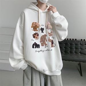 连帽卫衣男大码胖子帽衫大号运动服WY2444-P35图片