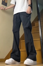 夏季户外防晒防水速干冰丝伞兵冲锋裤男微喇休闲裤KZ925-P38控68，男装防晒衣，星座301C-5
