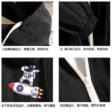 FS63158-P55薄款防晒衣男透气防紫外线钓鱼外套冰丝防晒服，男装夹克，电商A040A