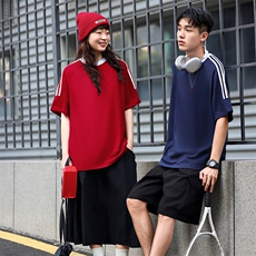 32支双纱240克8色S-3XL棉男女款T恤，男装T恤，星座301D-4(原星座1004-4）