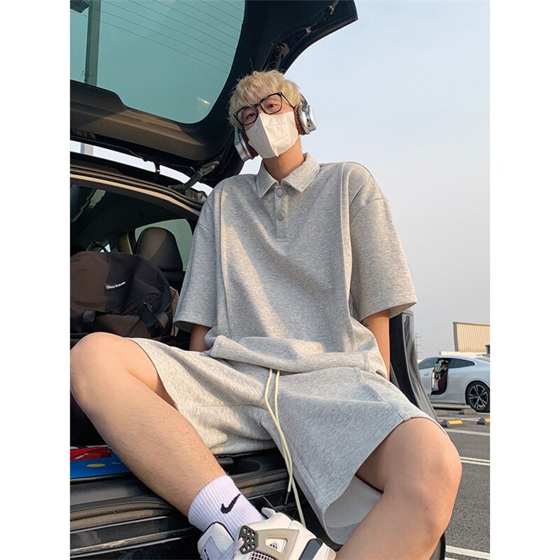 夏季POLO衫设计感运动套装T3632特P30控58/DK8606特P25控48图片