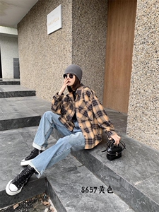 现货，秋装特色格子款图片