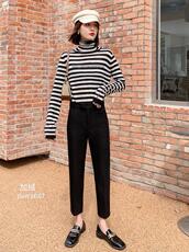 加绒西装裤，女装休闲裤，欧美吔