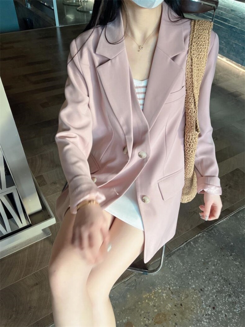 春季新品西装外套，女装西装，MI MI(1F)
