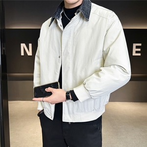 标50绒 羽绒服男冬季2025新款可拆卸翻领外套 A313-25661-P205图片