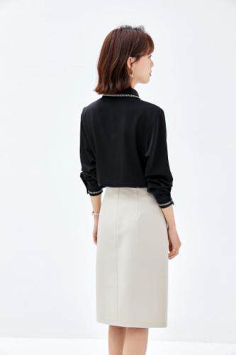 2021秋季新品韩版通勤衬衫，女装衬衫，秋子丰色(1F)