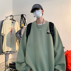 ！圆领卫衣男装港风长袖T恤男外套男WY178-P28，男装卫衣，电商B367