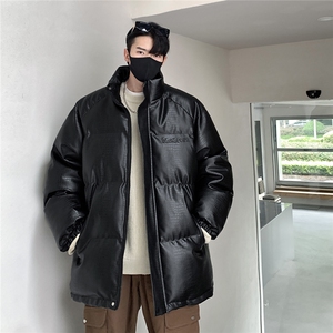 港风鳄鱼纹钢印字母设计棉衣男MY77093P120控168 抖音控198图片