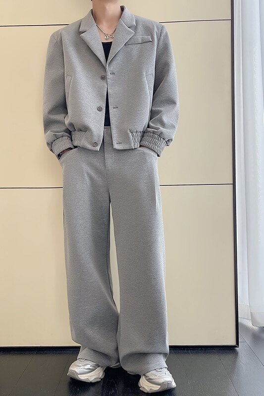 2025冬季网红加绒西服套装西装两件套运动套装P175常规P165,男装西服,星座1104（原A460）