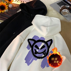 500克重磅冬季美式加绒加厚卫衣外套DL1526常规特P35加绒特40，男装卫衣，电商A486
