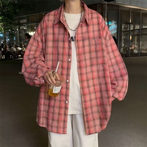 男秋季新款长袖衬衫外套C361 P36图片
