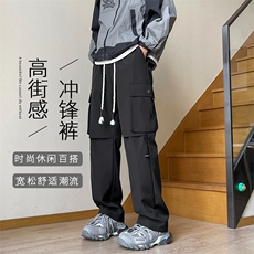 男秋冬季新款户外防风机能登山裤男士加绒工装裤JRK720-特批-43，男装工装外套，星座718-1