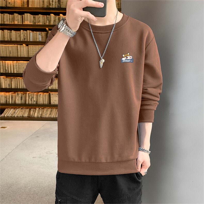 现货主推跑量有差2025秋装新款男士圆领休闲印花卫衣大码F207-P15,男装卫衣,星座1816-2（原1210–2）