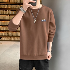 现货主推跑量有差2025秋装新款男士圆领休闲印花卫衣大码F207-P15，男装卫衣，星座1816-2（原1210–2）