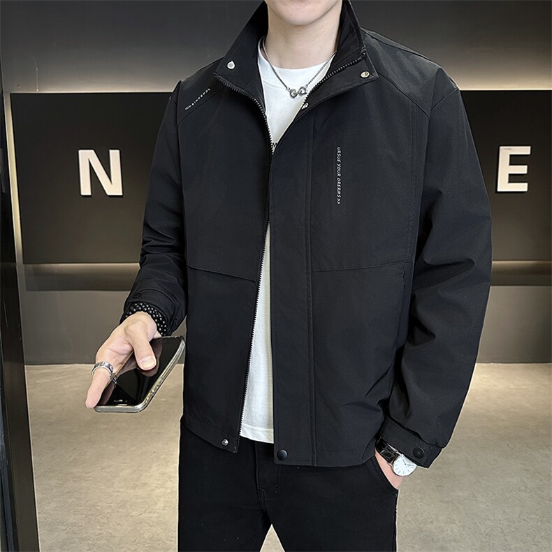 JK991-P752025秋季新款男士牛仔外套时尚百搭青年夹克上衣,男装工装外套,星座507A（原星座306B-2）