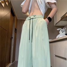 抖音品质夏季新款潮流薄款冰丝宽松休闲裤B315-K24163-特p30控58，男装休闲裤，电商B315