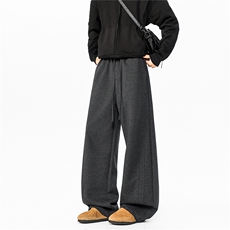 M-8XL美式重磅弯刀裤大码宽松休闲裤KZ1994小码特批42大码特批47，男装休闲裤，电商B238