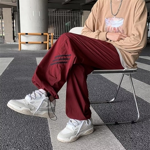 休闲裤子男潮牌美式ins街头hiphop复古潮流宽松运动裤CK1668-P35图片
