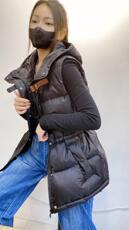 现货欧货抽绳马甲，女装马甲，帝瀛 DY